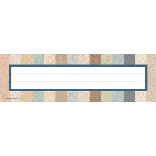 Teacher Created Resources Everyone is Welcome Flat Name Plates, Pack of 36