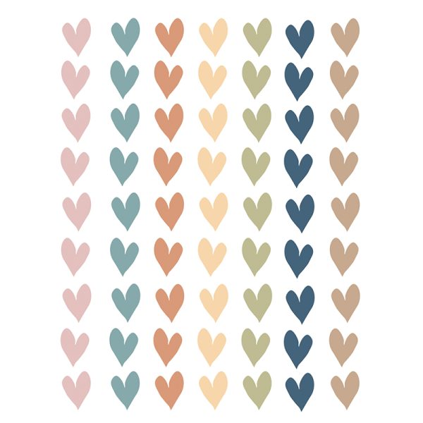 Teacher Created Resources Everyone is Welcome Hearts Mini Stickers, Pack of 378
