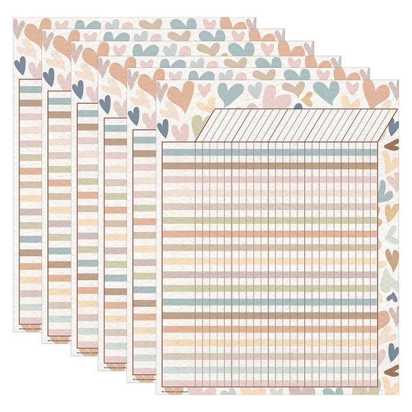 Teacher Created Resources® Everyone is Welcome Incentive Chart, Pack of 6