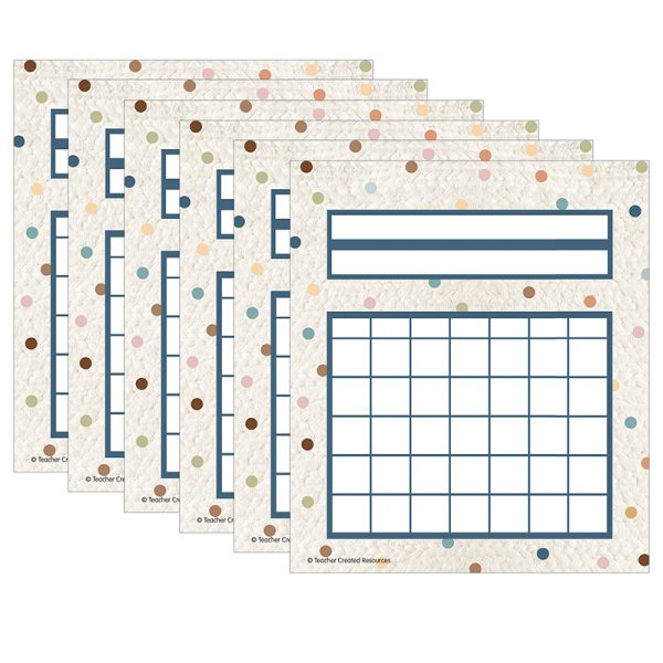 Teacher Created Resources® Everyone is Welcome Incentive Charts, 36 Per Pack, 6 Packs