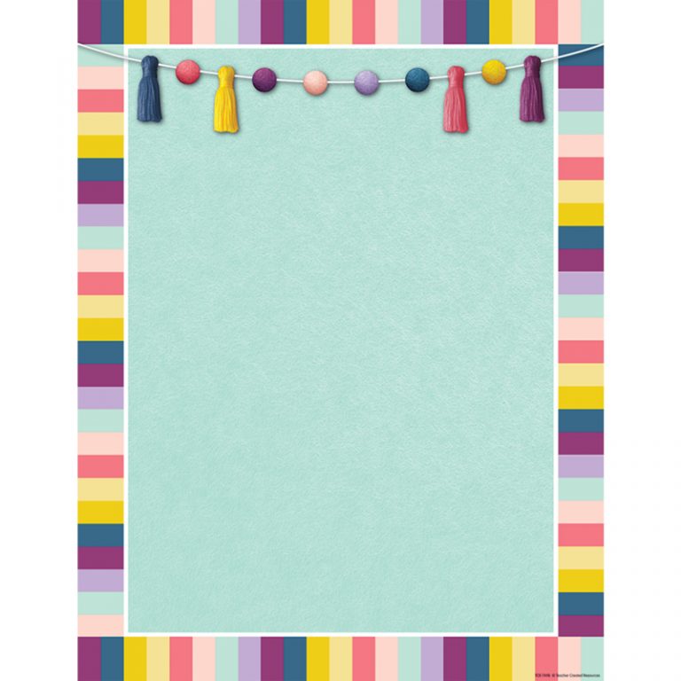 Teacher Created Resources Oh Happy Day Blank Chart, 17" x 22"