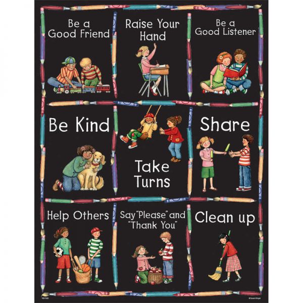 Teacher Created Resources Manners Chart from Susan Winget