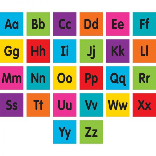 Teacher Created Resources Spot On® Alphabet Carpet Markers, 4"