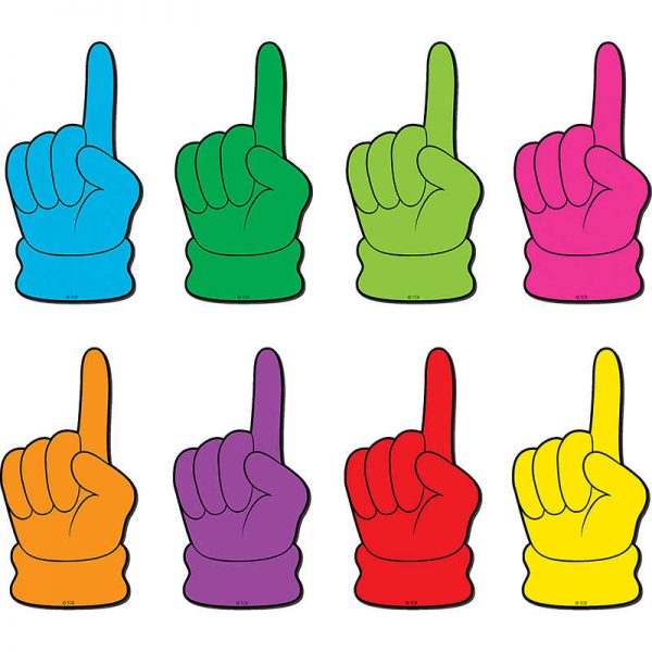 Teacher Created Resources Pointing Hands Magnetic Accents, Pack of 16