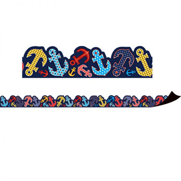 Teacher Created Resources Anchors Magnetic Border, 24 Feet