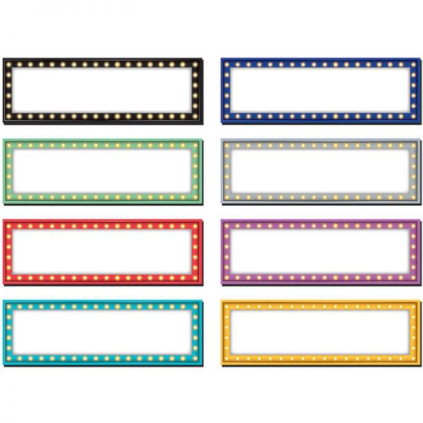 Teacher Created Resources Marquee Labels Magnetic Accents
