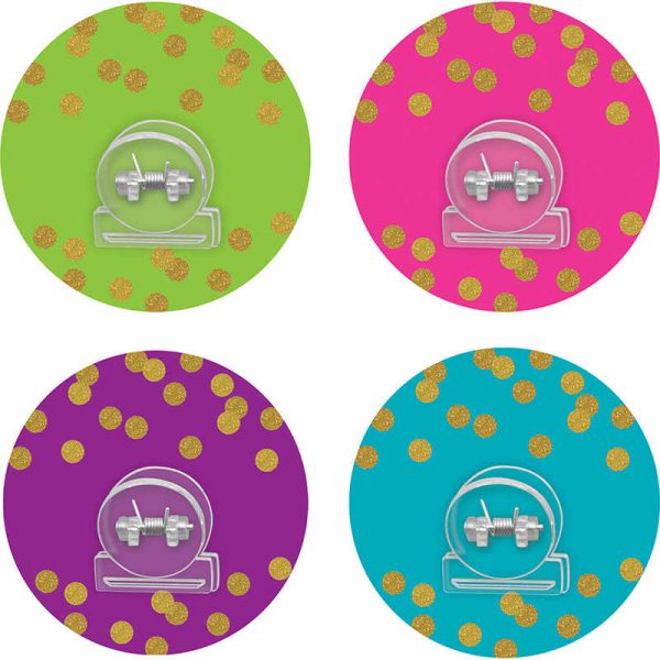 Teacher Created Resources Clingy Thingies® Clips, Confetti