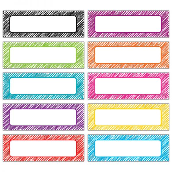 Teacher Created Resources Scribble Labels Magnetic Accents