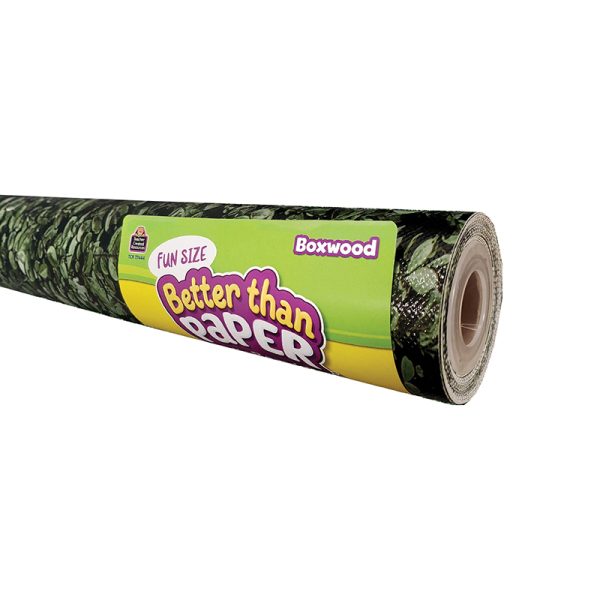 Teacher Created Resources Fun Size Better Than Paper® Bulletin Board Roll, 18" x 12', Boxwood