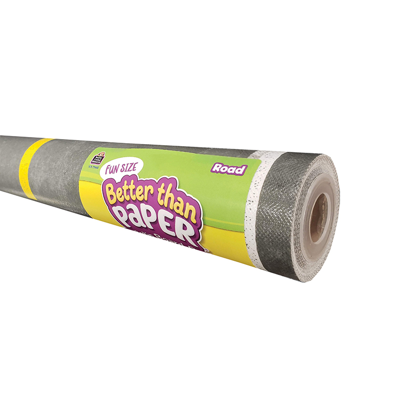 Teacher Created Resources Fun Size Better Than Paper® Bulletin Board Roll, 18″ x 12′, Road