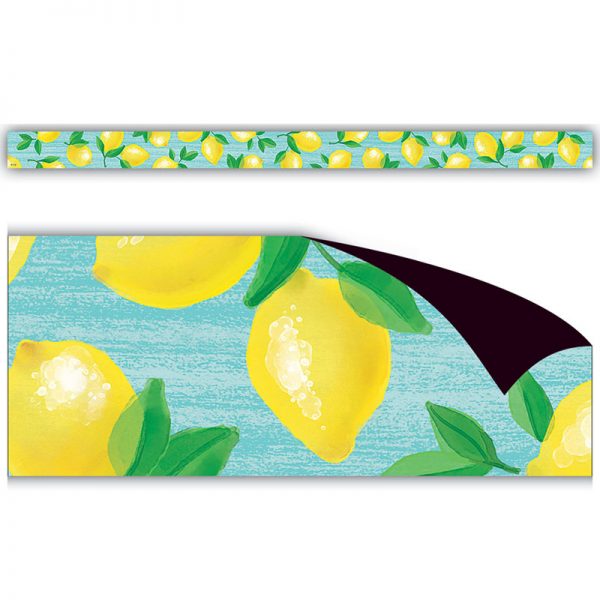 Teacher Created Resources Lemon Zest Magnetic Border