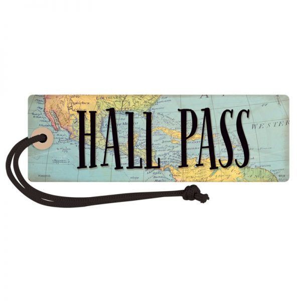 Teacher Created Resources Travel the Map Magnetic Hall Pass