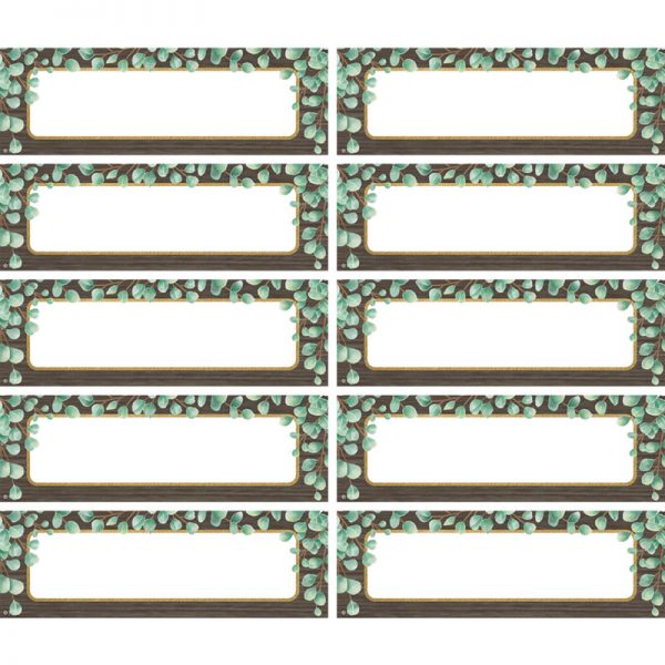 Teacher Created Resources Eucalyptus Labels Magnetic Accents