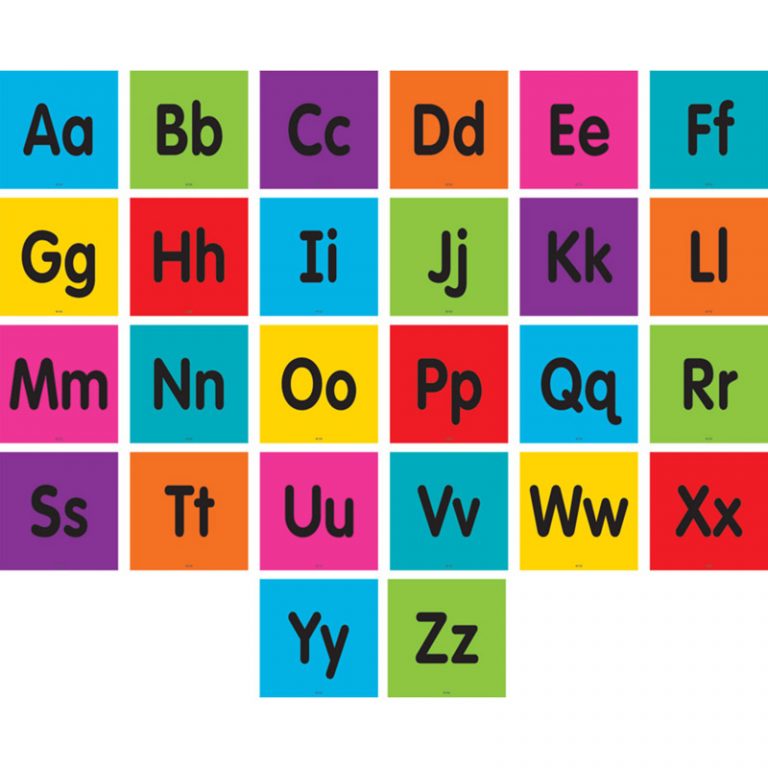 Teacher Created Resources Spot On Floor Markers Alphabet, 4", Pack of 26