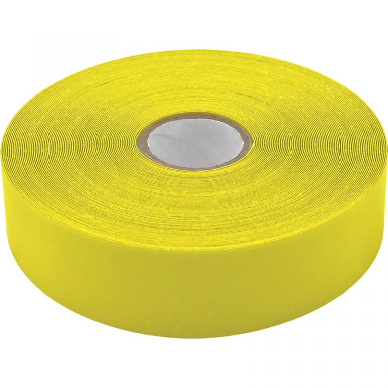 Teacher Created Resources Spot On Floor Marker Yellow Strips, 1" x 50' Roll