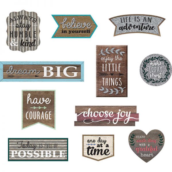 Teacher Created Resources Clingy Thingies® Positive Sayings Accents