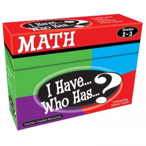 Teacher Created Resources I Have, Who Has Math Game, Grade 2-3