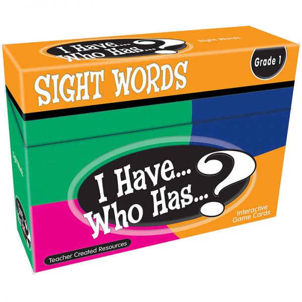 Teacher Created Resources I Have, Who Has Sight Words Game, Grade 1