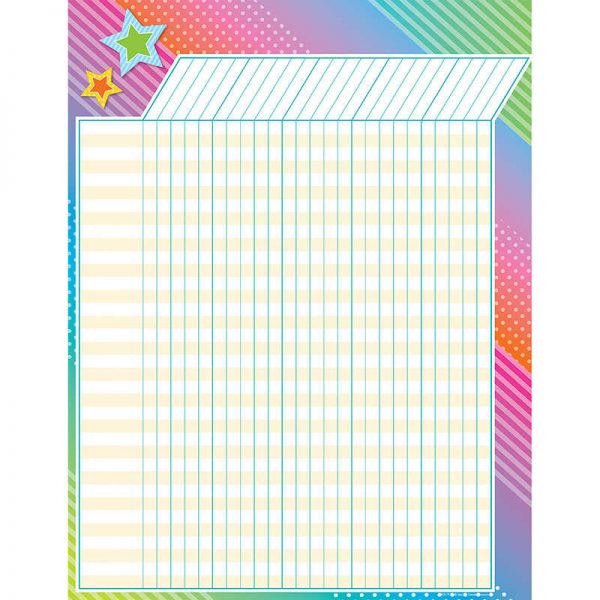 Teacher Created Resources Colorful Vibes Incentive Chart
