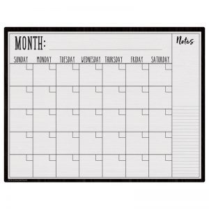 Teacher Created Resources Modern Farmhouse Calendar Write-On/Wipe-Off Chart