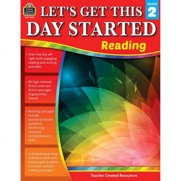 Teacher Created Resources Let's Get This Day Started: Reading, Grade 2
