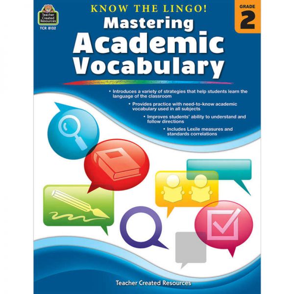 Teacher Created Resources Know the Lingo! Mastering Academic Vocabulary (Gr. 2)