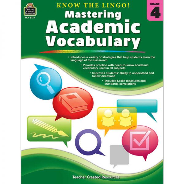 Teacher Created Resources Know the Lingo! Mastering Academic Vocabulary (Gr. 4)