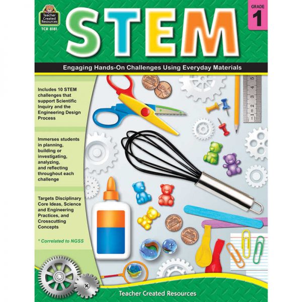 Teacher Created Resources STEM: Engaging Hands-On Challenges Using Everyday Materials (Gr. 1)