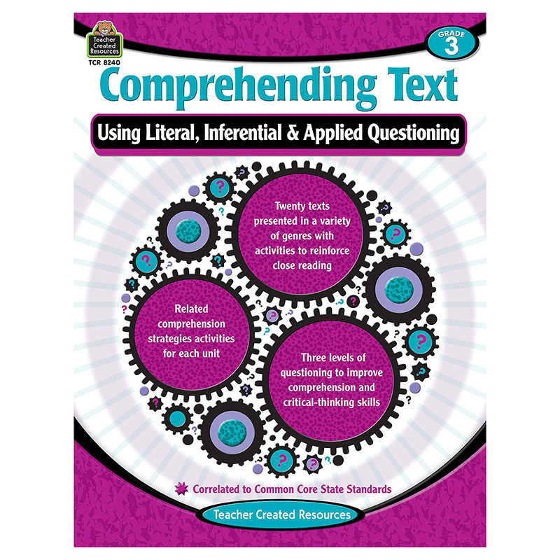 TeachersParadise - Teacher Created Resources Comprehending Text Book ...
