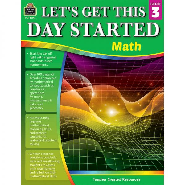 Teacher Created Resources Let’s Get This Day Started: Math Grade 3