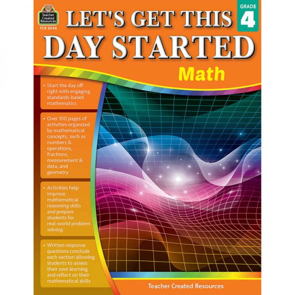 Teacher Created Resources Let’s Get This Day Started: Math Grade 4