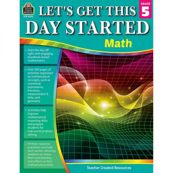 Teacher Created Resources Let’s Get This Day Started: Math Grade 5