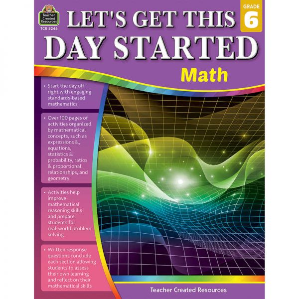 Teacher Created Resources Let’s Get This Day Started: Math Grade 6