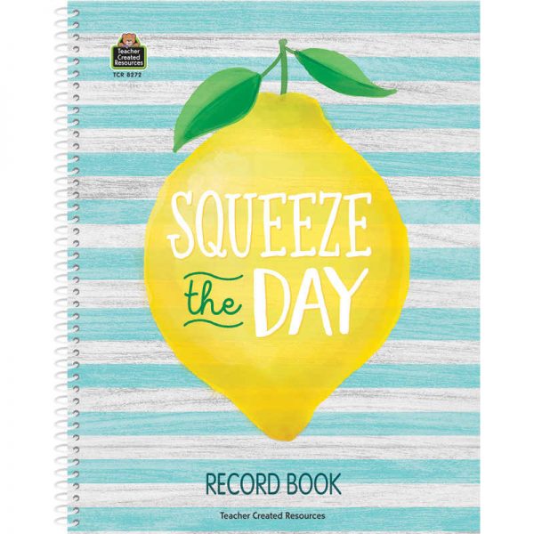 Teacher Created Resources Lemon Zest Record Book