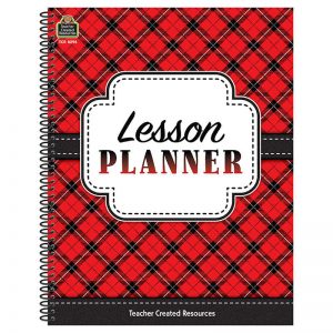 Teacher Created Resources Plaid Lesson Planner