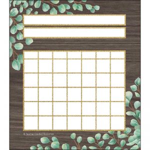 Teacher Created Resources Eucalyptus Incentive Charts, 5-1/4" x 6", Pack of 36