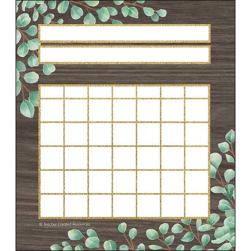 Teacher Created Resources Eucalyptus Incentive Charts, 5-1/4″ x 6″, Pack of 36