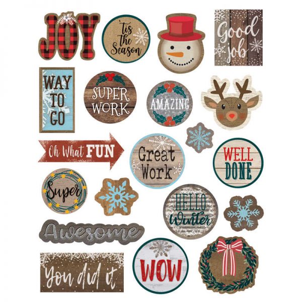 Teacher Created Resources Home Sweet Classroom Winter Stickers, Pack of 120