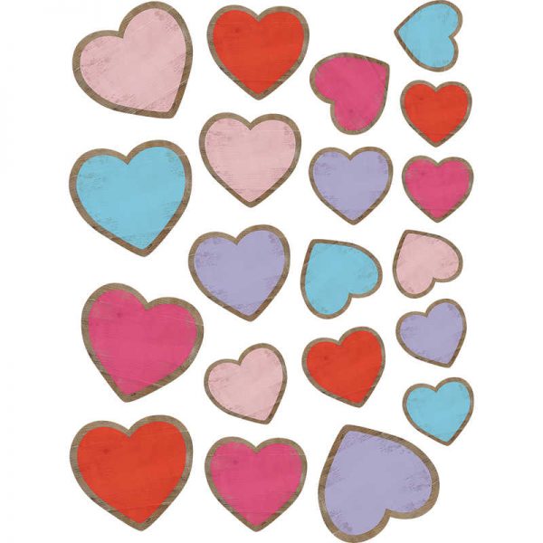 Teacher Created Resources Home Sweet Classroom Hearts Accents, Assorted Sizes, Pack of 60