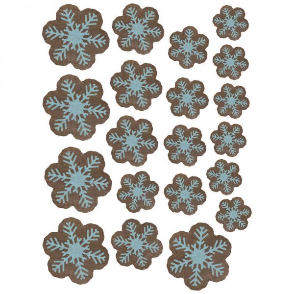 Teacher Created Resources Home Sweet Classroom Snowflakes Accents, Assorted Sizes, Pack of 60