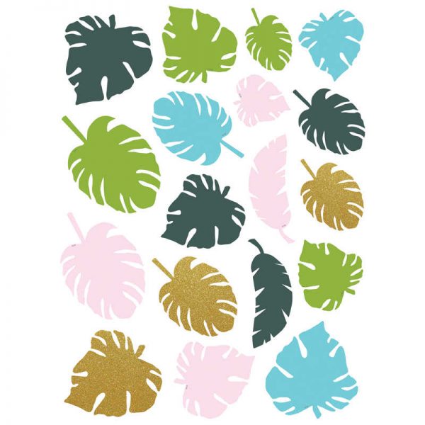 Teacher Created Resources Tropical Palm Leaves Accents Assorted Sizes, Pack of 45
