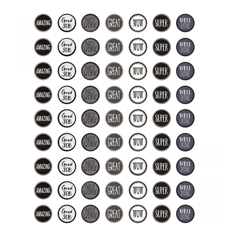 Teacher Created Resources Modern Farmhouse Mini Stickers, Pack of 378
