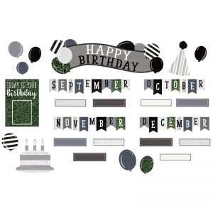 Teacher Created Resources Modern Farmhouse Happy Birthday Mini Bulletin Board Set