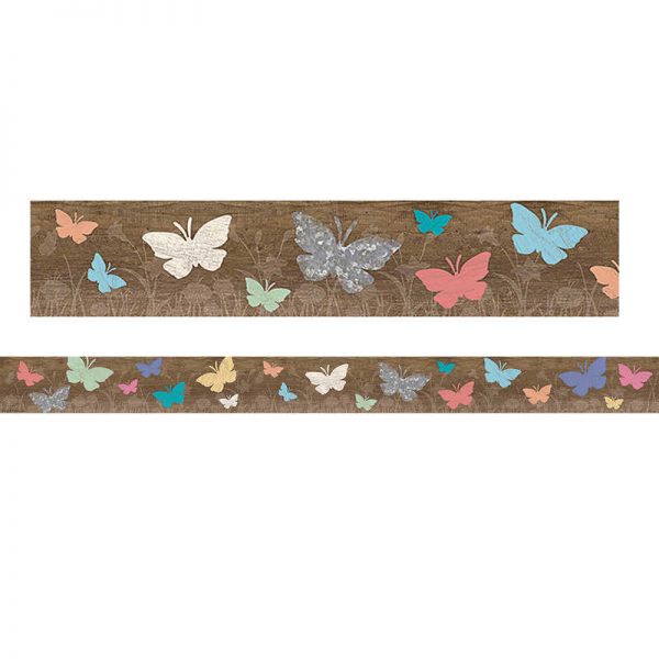 Teacher Created Resources Home Sweet Classroom Spring Straight Border Trim, 35' per Pack, 6 Packs