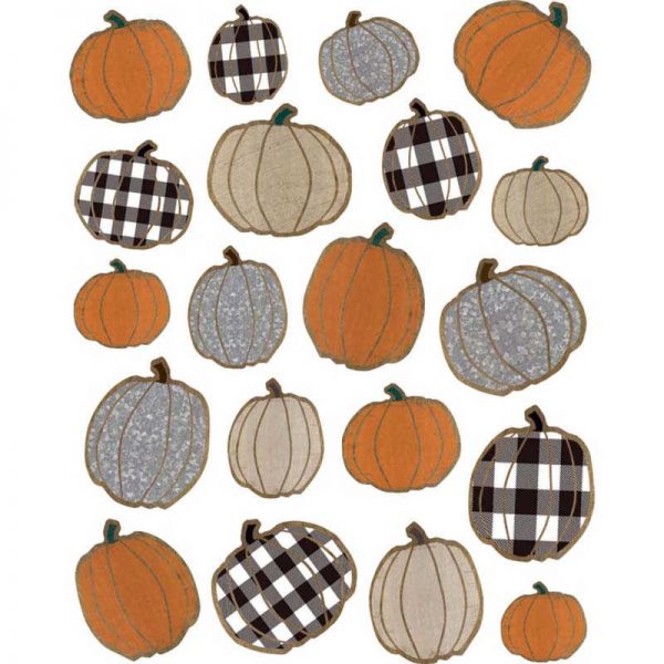 Teacher Created Resources Home Sweet Classroom Pumpkins Stickers, Pack of 120