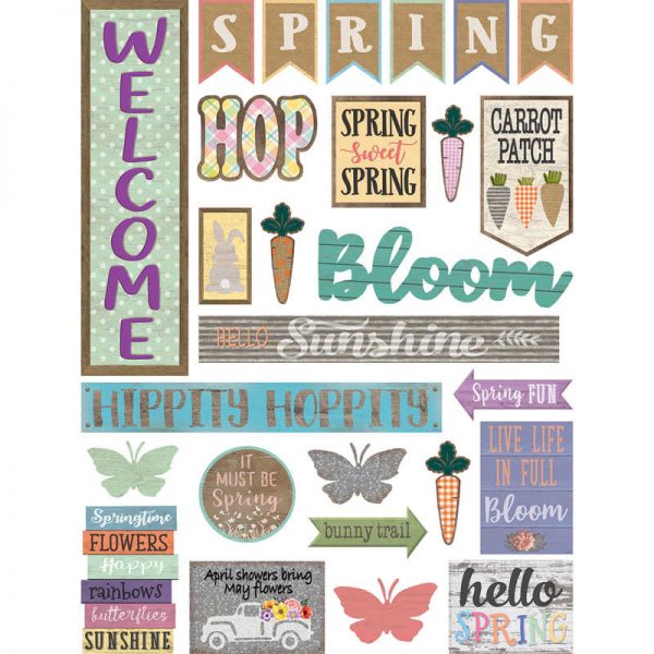 Teacher Created Resources Home Sweet Classroom Spring Mini Bulletin Board Set