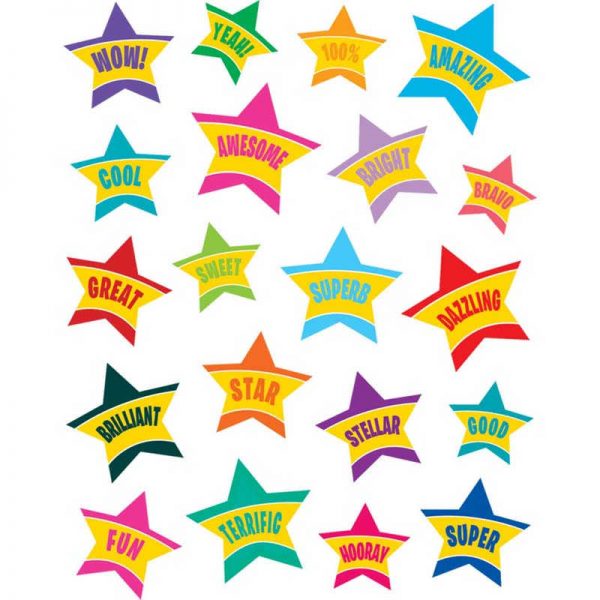 Teacher Created Resources Star Rewards Stickers, Pack of 120