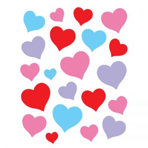 Teacher Created Resources Charming Hearts Stickers, 120 Per Pack, 12 Packs