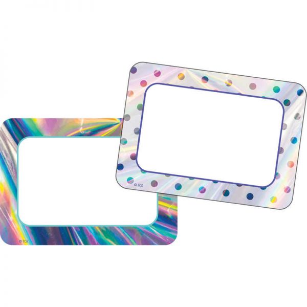 Teacher Created Resources Iridescent Name Tags/Labels
