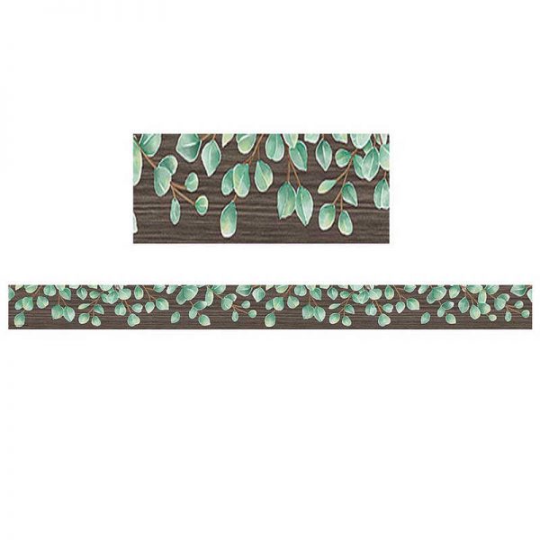 Teacher Created Resources Eucalyptus Straight Border Trim, 35 Feet
